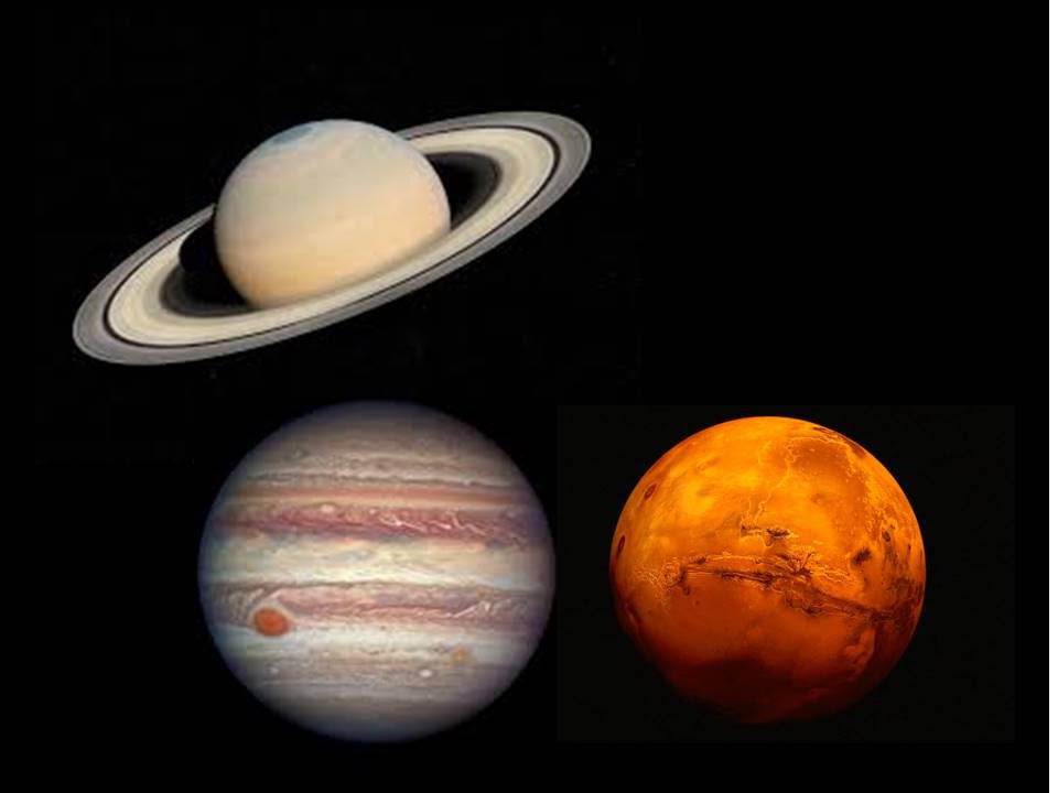 Saturn, Jupiter, Mars, and Covid 19 